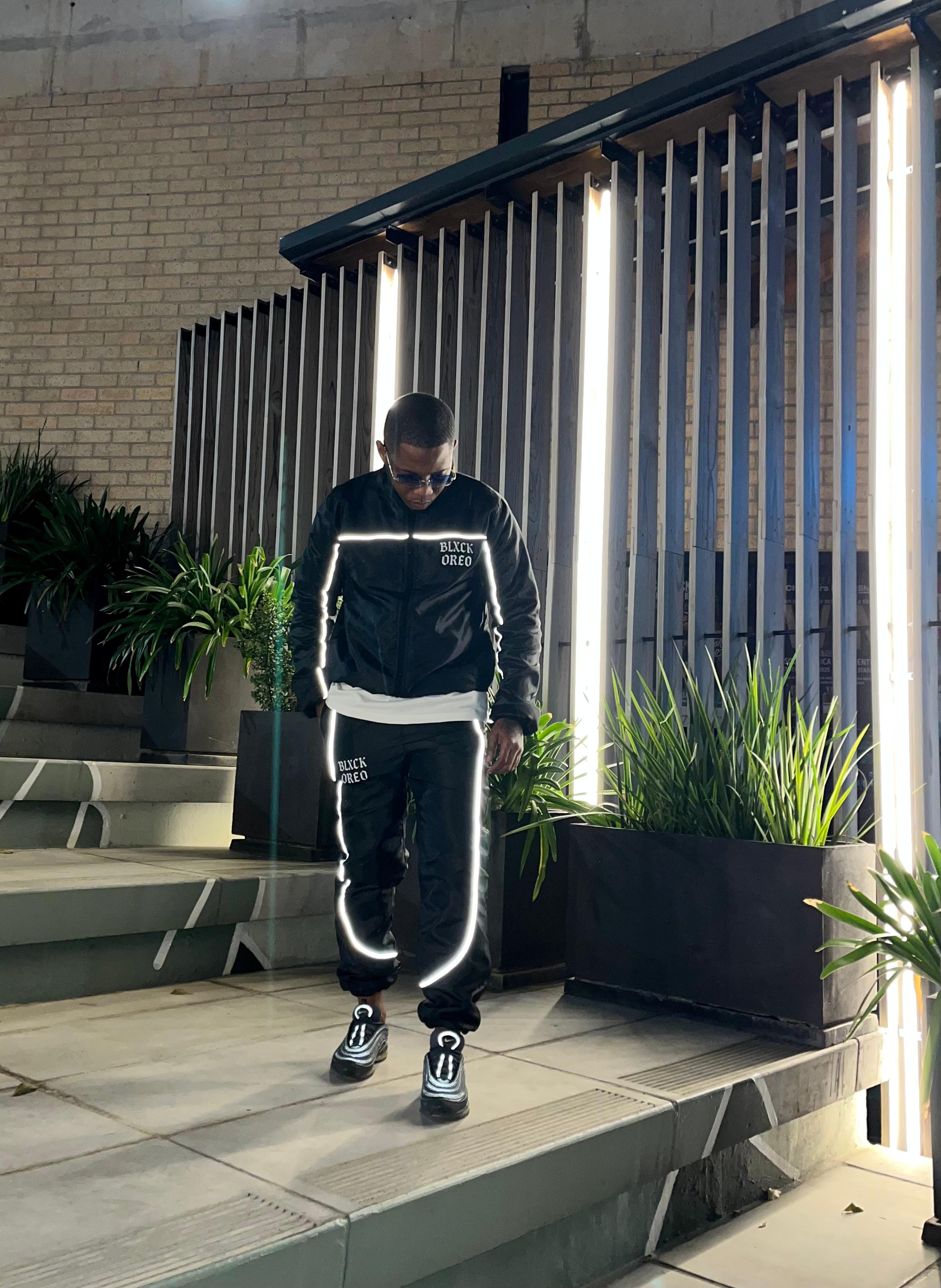 Reflective Tracksuit Full Set