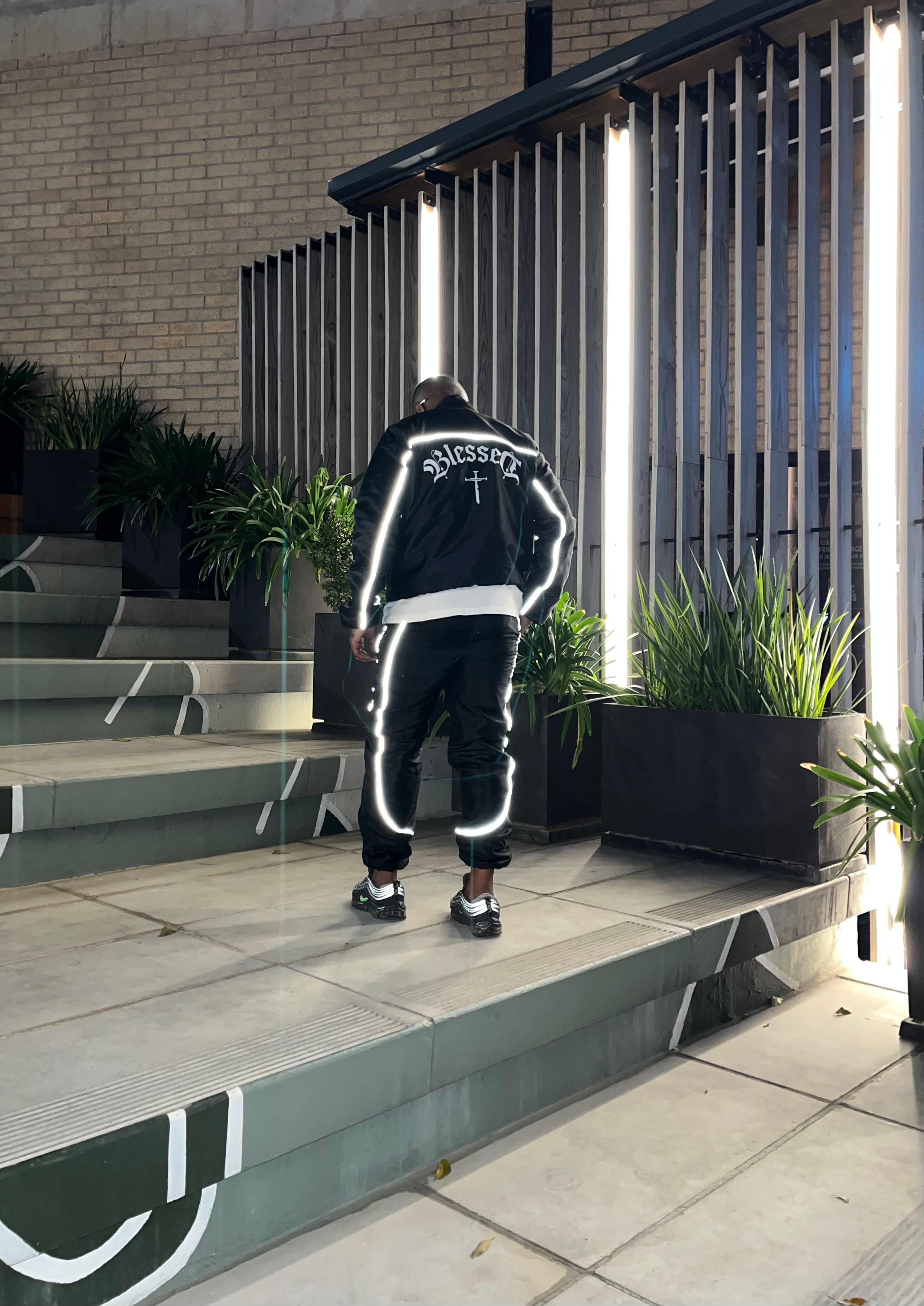 Reflective Tracksuit Full Set