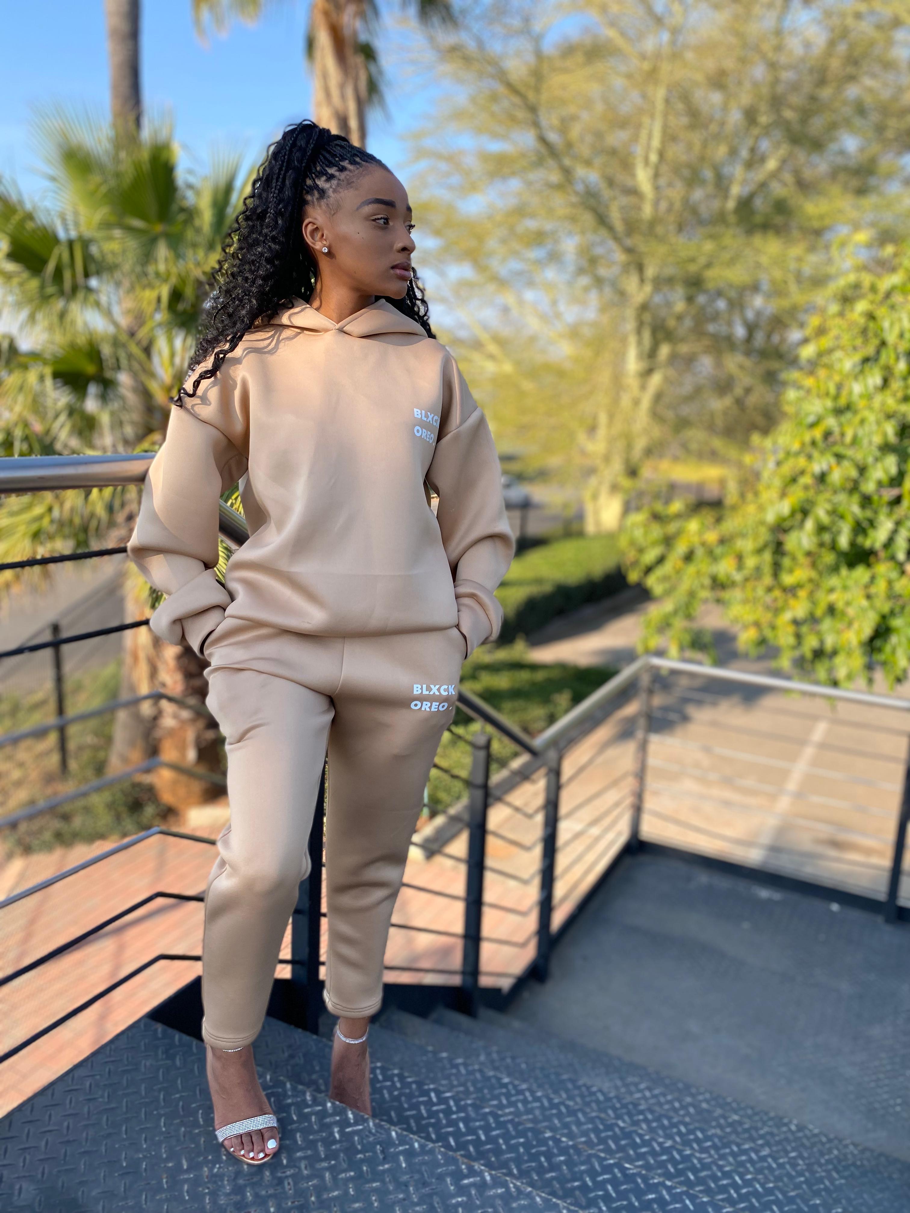 Dessert Tan Tracksuit Full Set